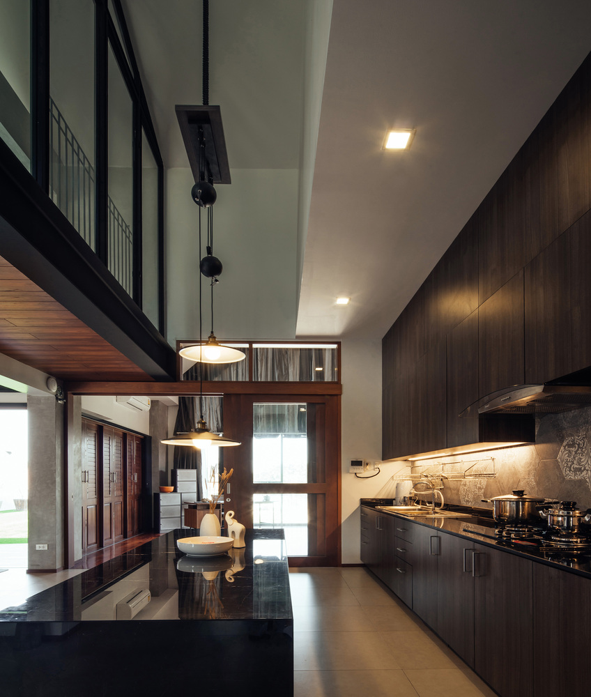 泰国乡村绿色隐居—— Baan Klang Suan ForX Design Studio-38