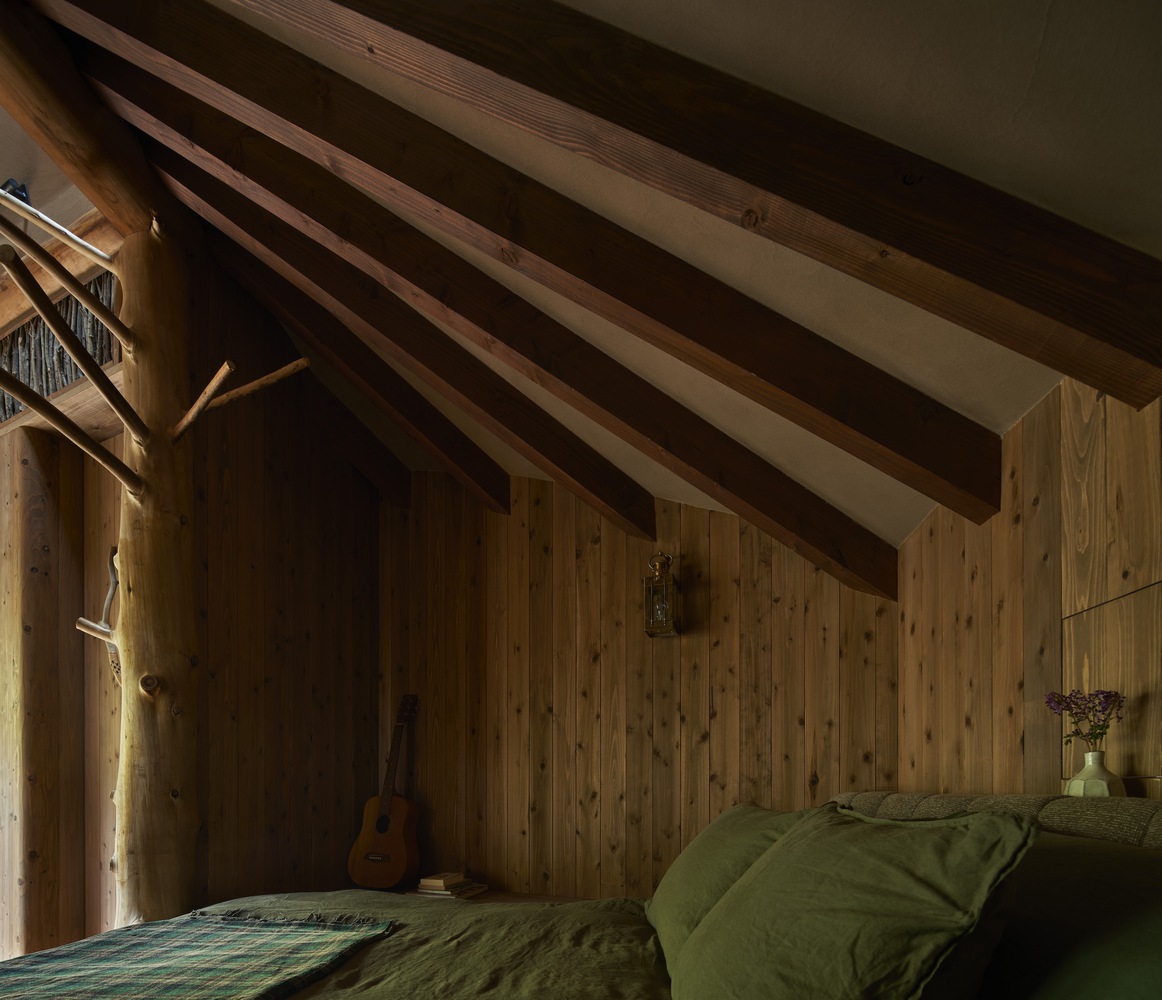 日本火山上的树屋丨中村宏志&午睡-15