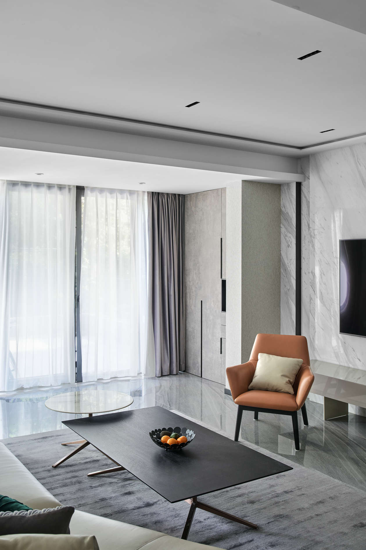 杭州杭公馆 | 灰色调开放式设计,兼顾功能与观景-10