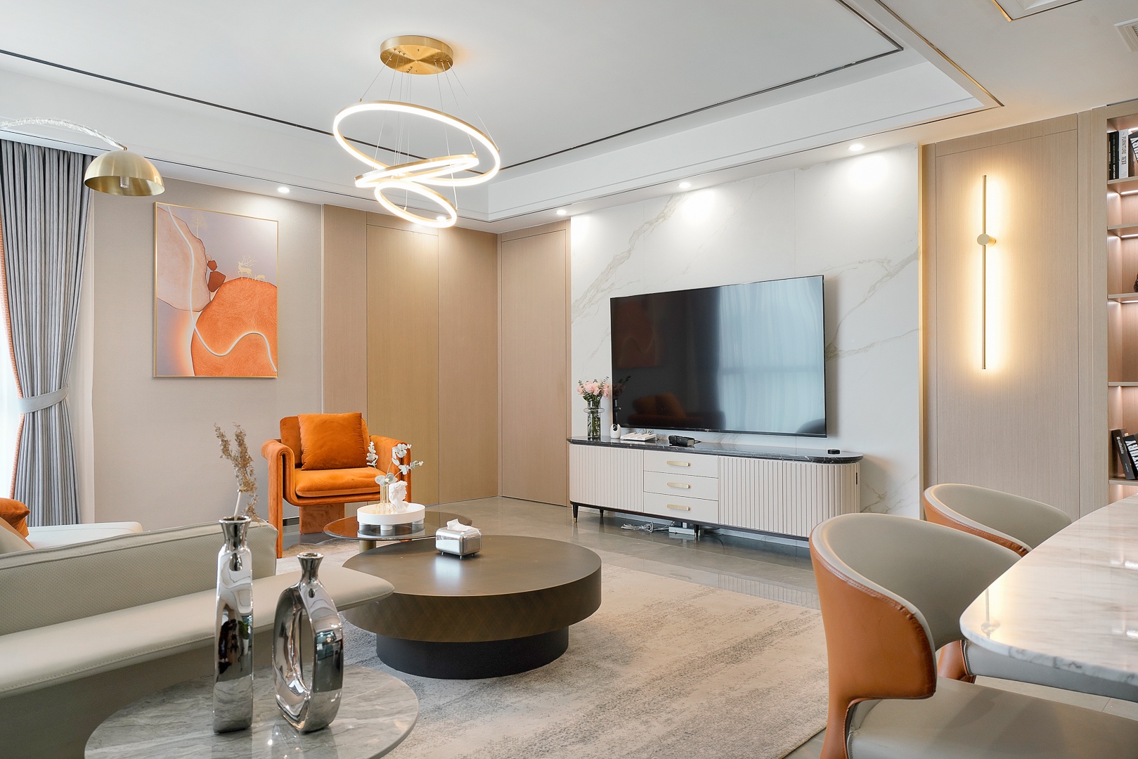 127㎡独具一格的江景房设计-11