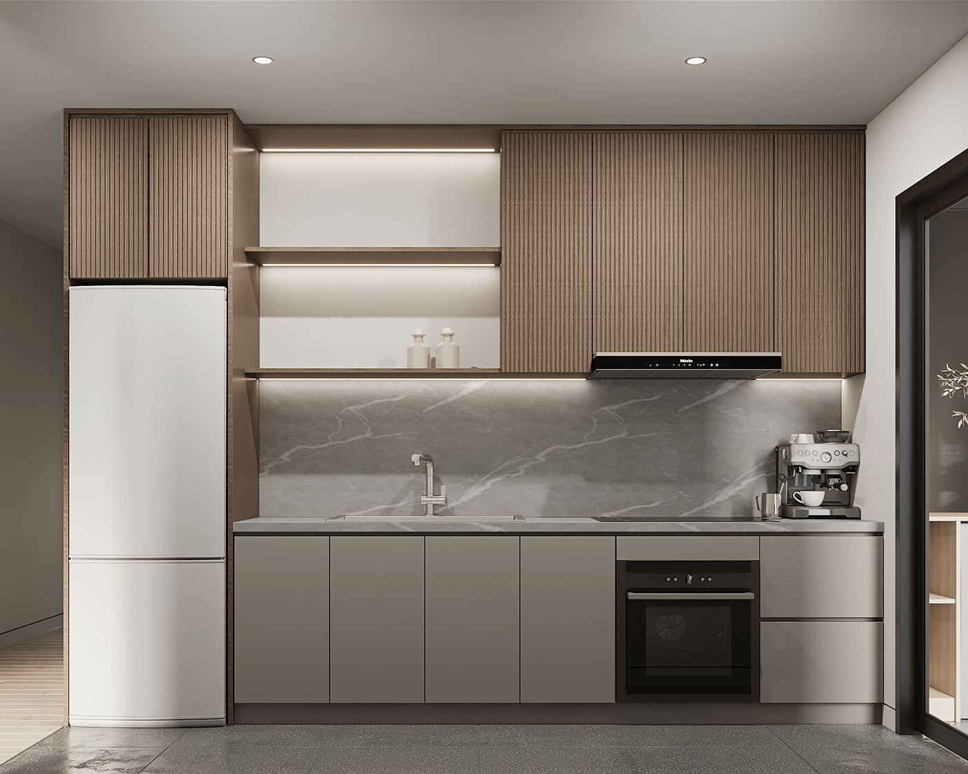 中性色系公寓设计 超精致！-8