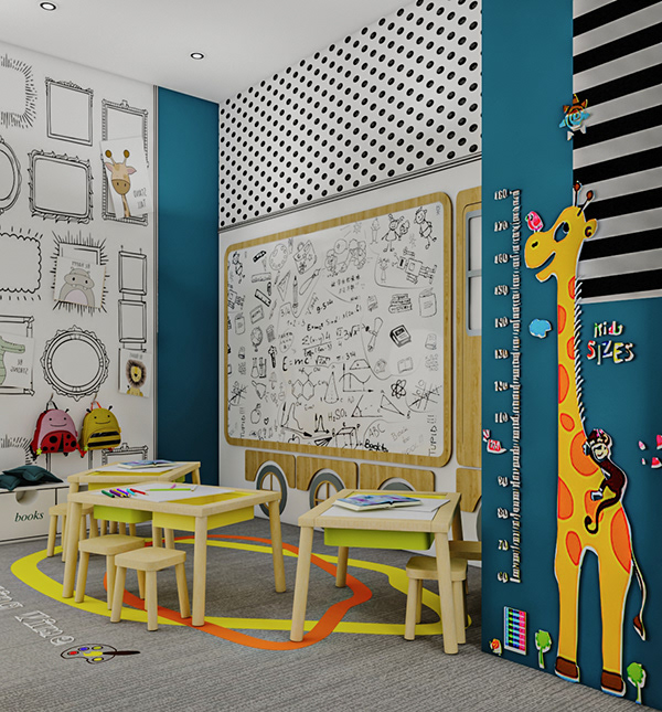 Happy Together Day Care 托儿所设计丨沙特阿拉伯丨DEBO Innovations & Designs 办公室-9