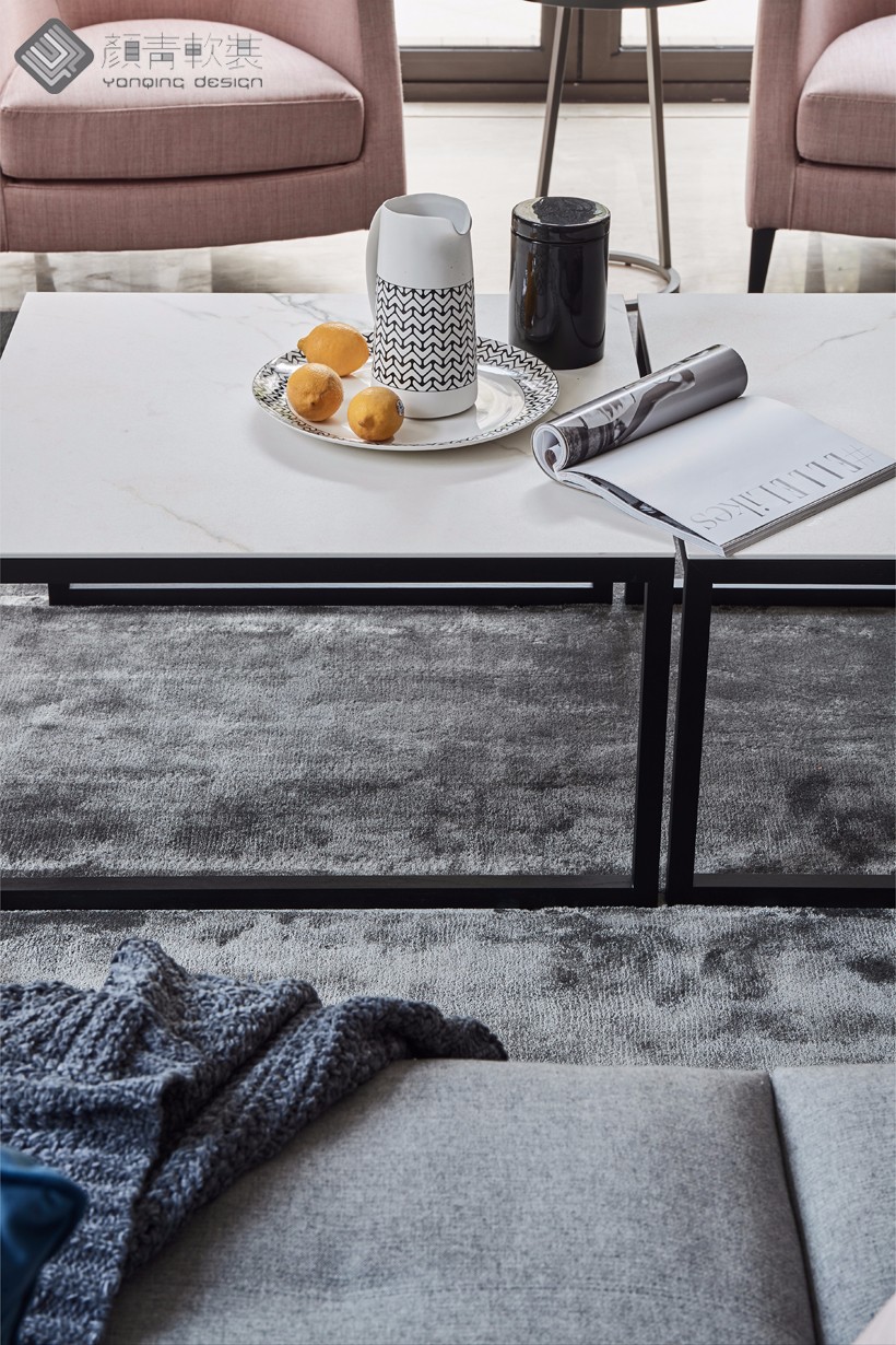 300㎡现代简约风别墅  辰佑＆颜青软装-13