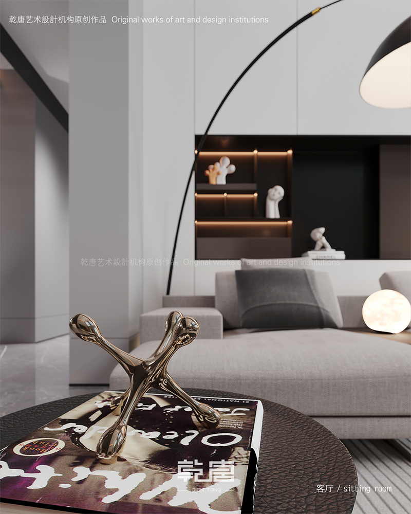 吉林亿升水岸现代极简家居设计丨中国吉林-21