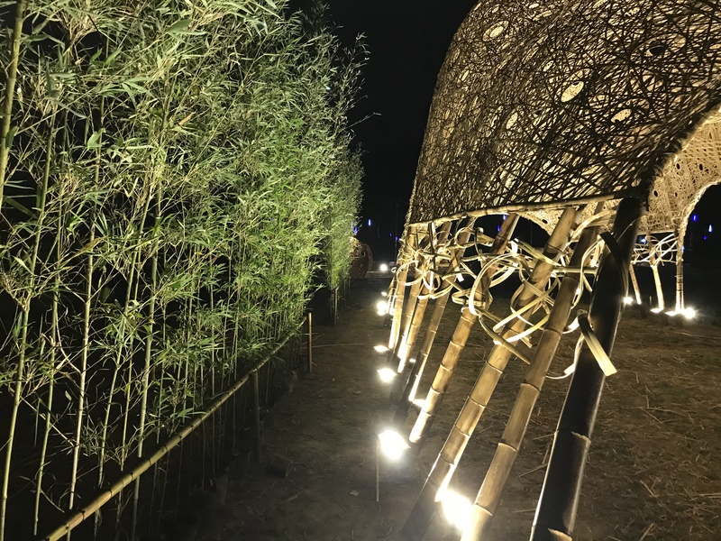 集集大山竹編地景裝置藝術——融入自然的地標新風貌-1
