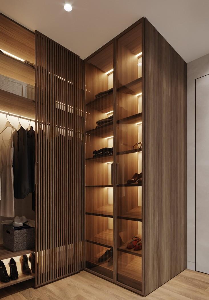 顾念安 88㎡现代素雅家居设计,简约中见精致-57