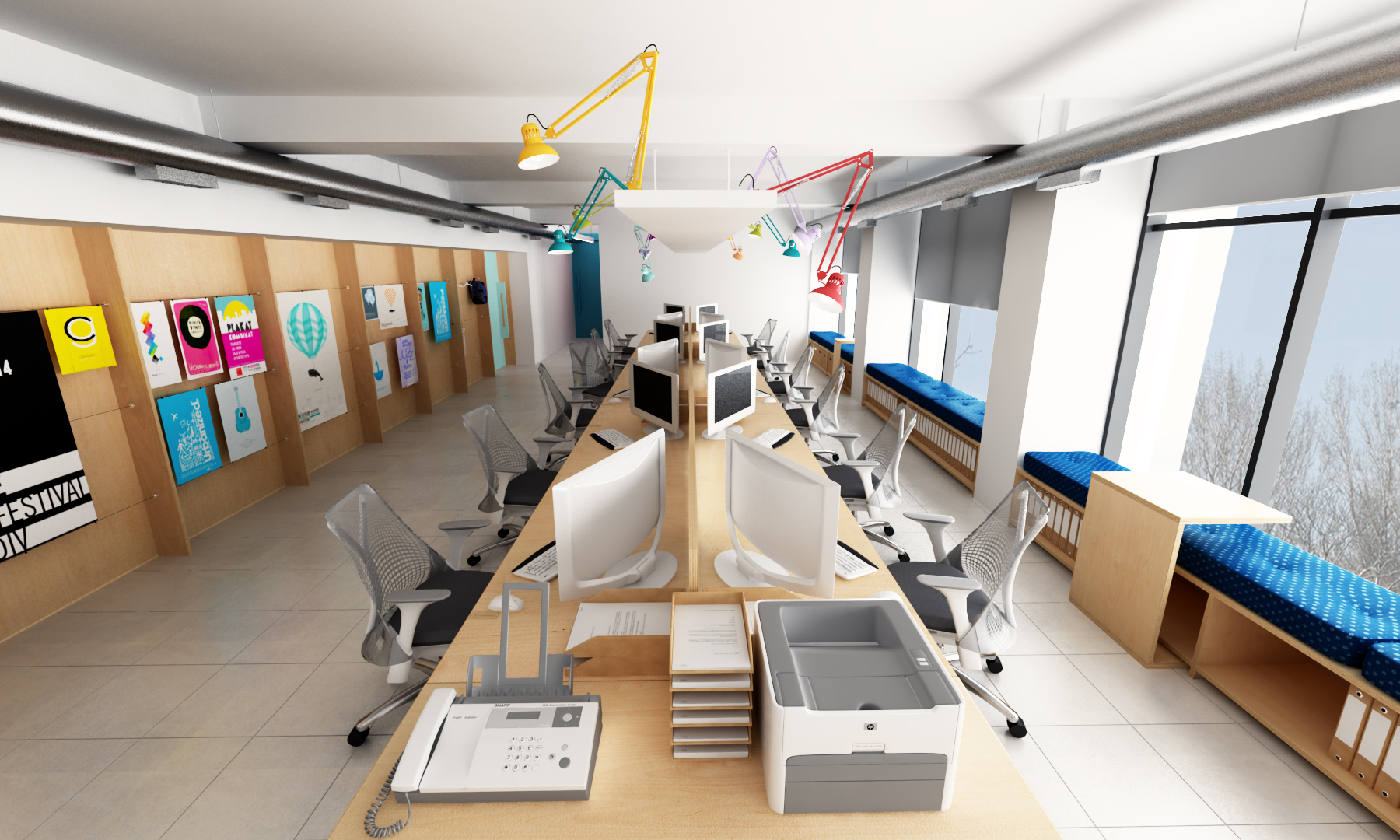 Cachè atelier 打造 Plovdiv 2019 办公室空间设计-3