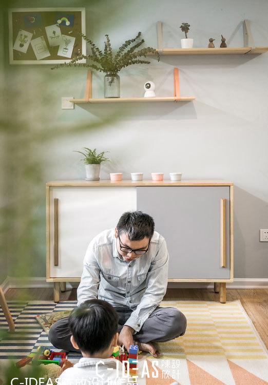 广州北欧风亲子宅,爱的时光机-21