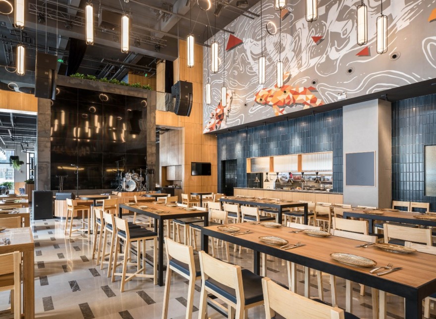 新作 | Oh Yeah 熬夜酒厂北京国贸店-挑战硬朗工业风的精酿啤酒吧-40