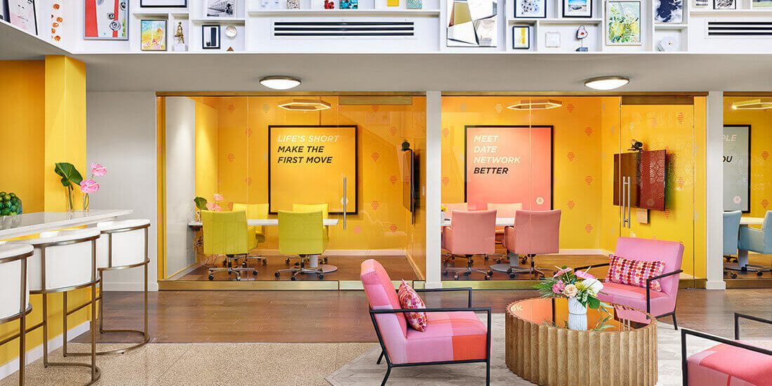 来看看这家做女性约会应用公司的办公环境  Mark Odom Studio-1