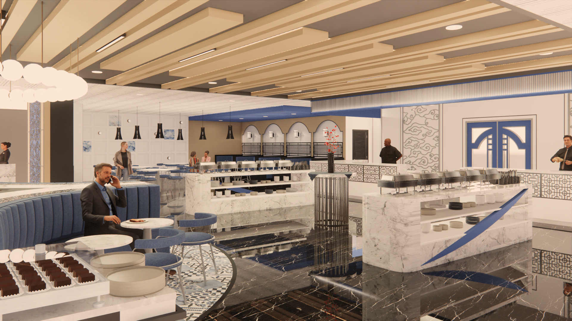 Novotel 酒店全日餐厅设计丨印度尼西亚雅加达-8