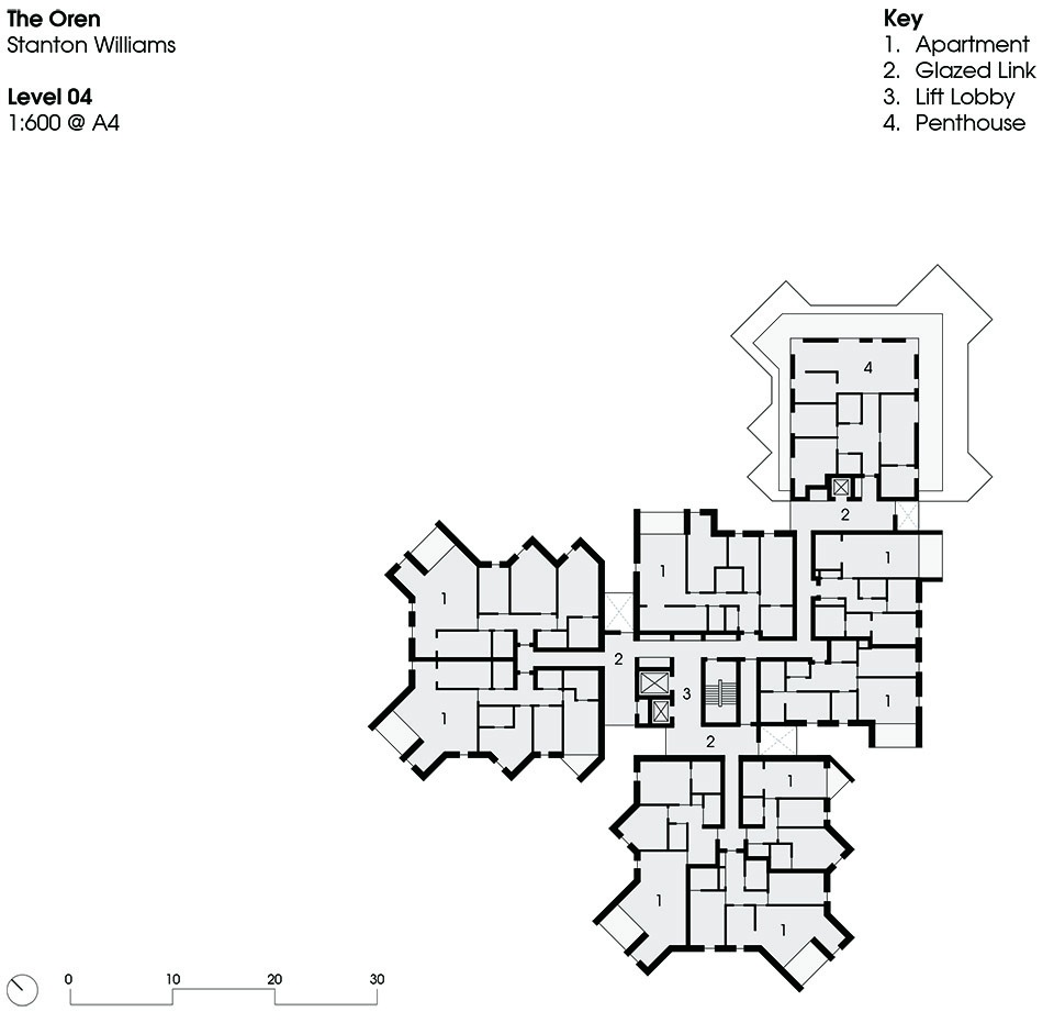 伦敦The Oren公寓丨英国伦敦丨Stanton Williams-71