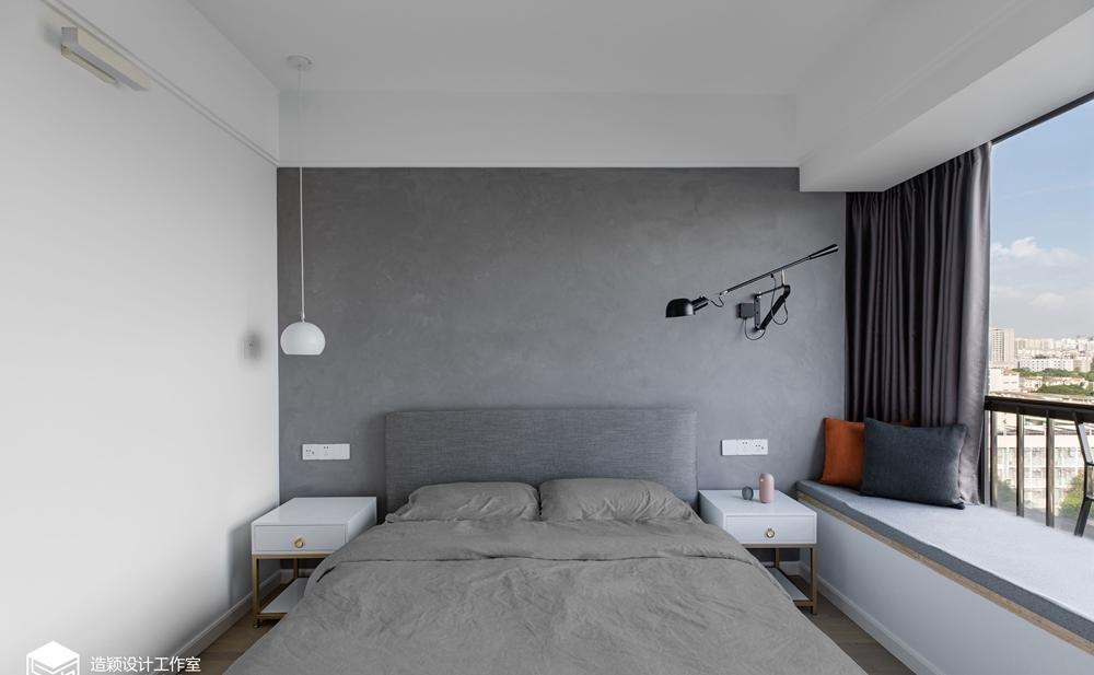 30 年老宅逆袭,59㎡简约灰色空间的层叠魅力-9
