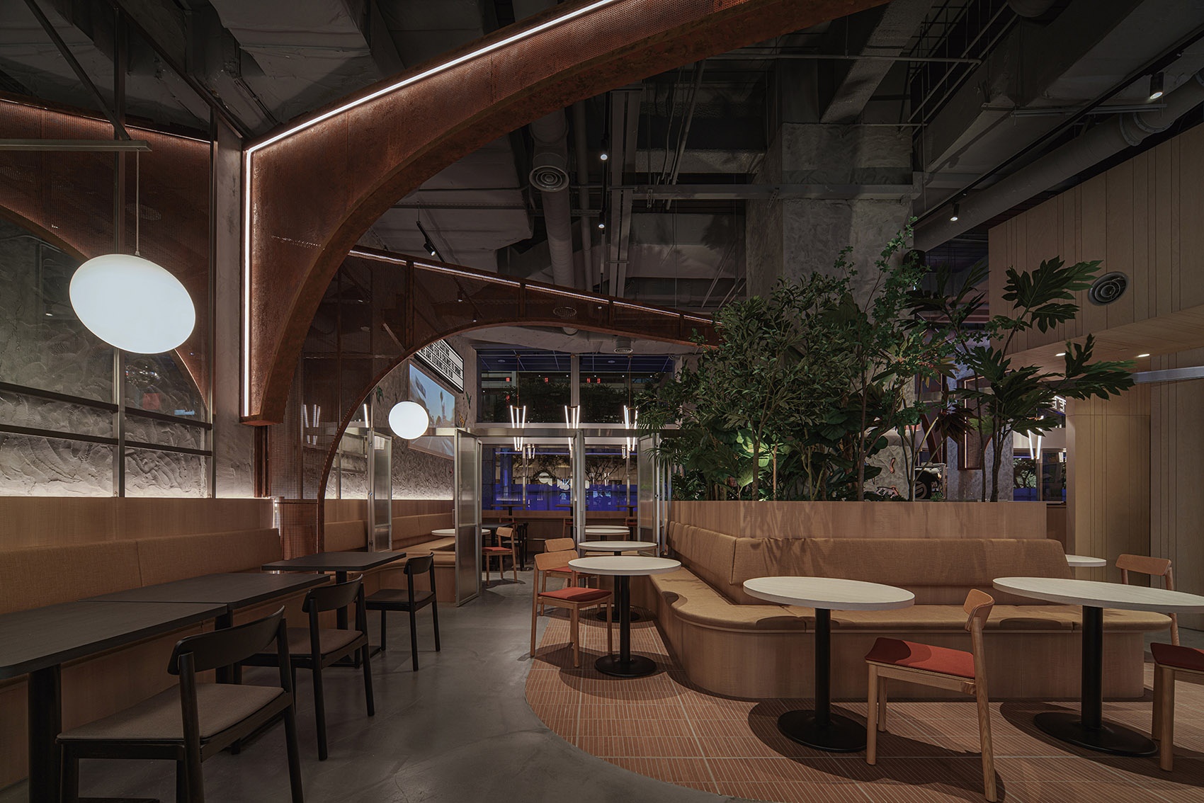 台湾LILLA餐厅  《多重时域》丨中国台北丨艾区博室内设计-14