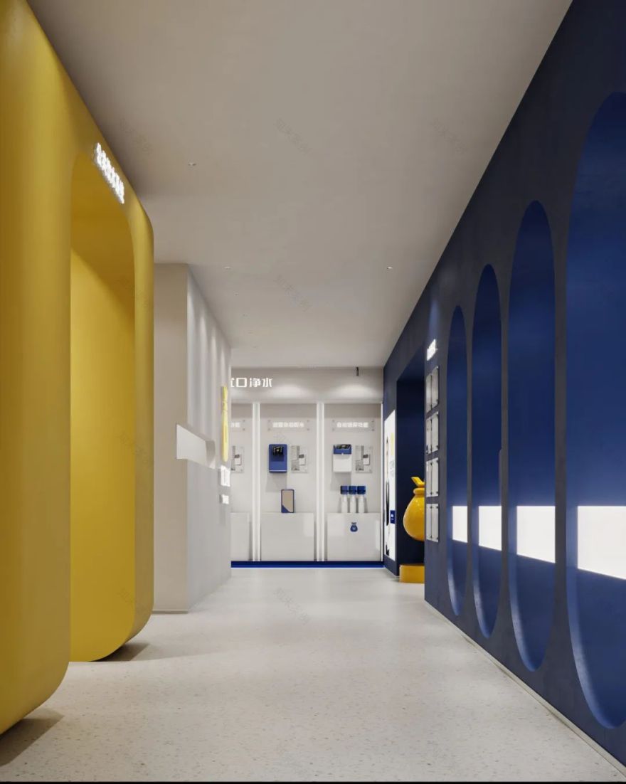 150㎡优口净水展厅设计丨中国葫芦岛丨周笙笙全案设计工作室-31