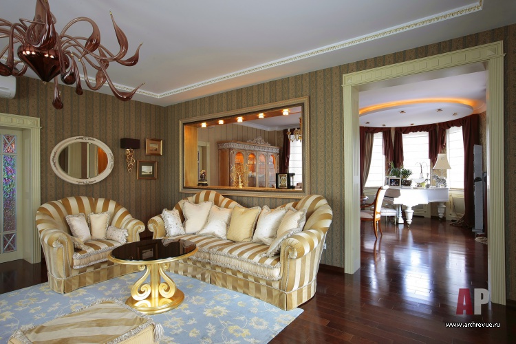 艺术风格的四层高郊区别墅室内设计丨Голев Анатолий,Горлицына Вера-19