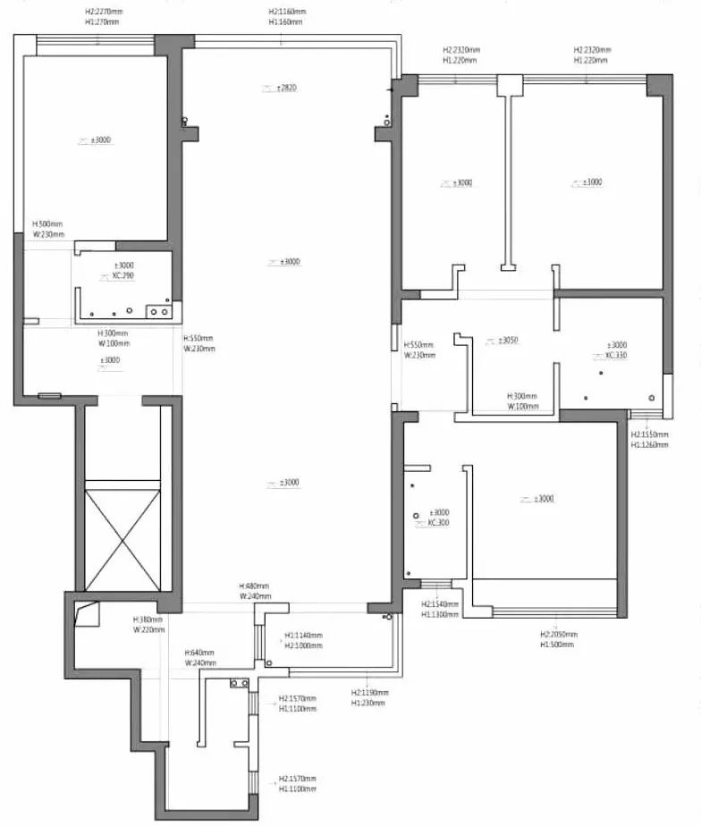 弧度中的温暖港湾·245㎡现代家居设计丨中国深圳丨深圳一度经纬设计-13