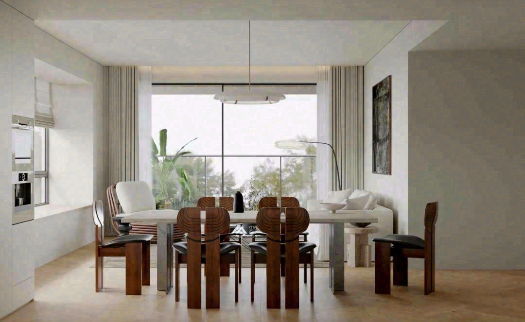 极简大平层设计丨HOMBLE 红柏设计-19