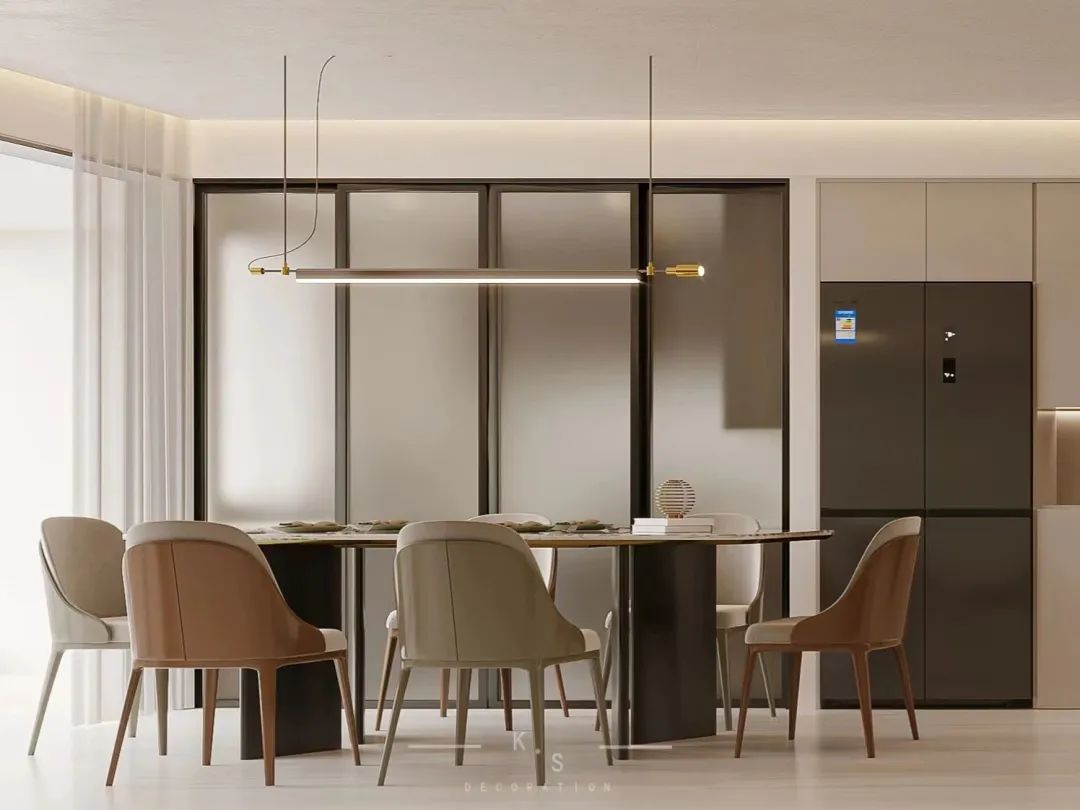 广州 178㎡现代奶油风大平层丨中国广州丨KUN SHANG DESIGN-24