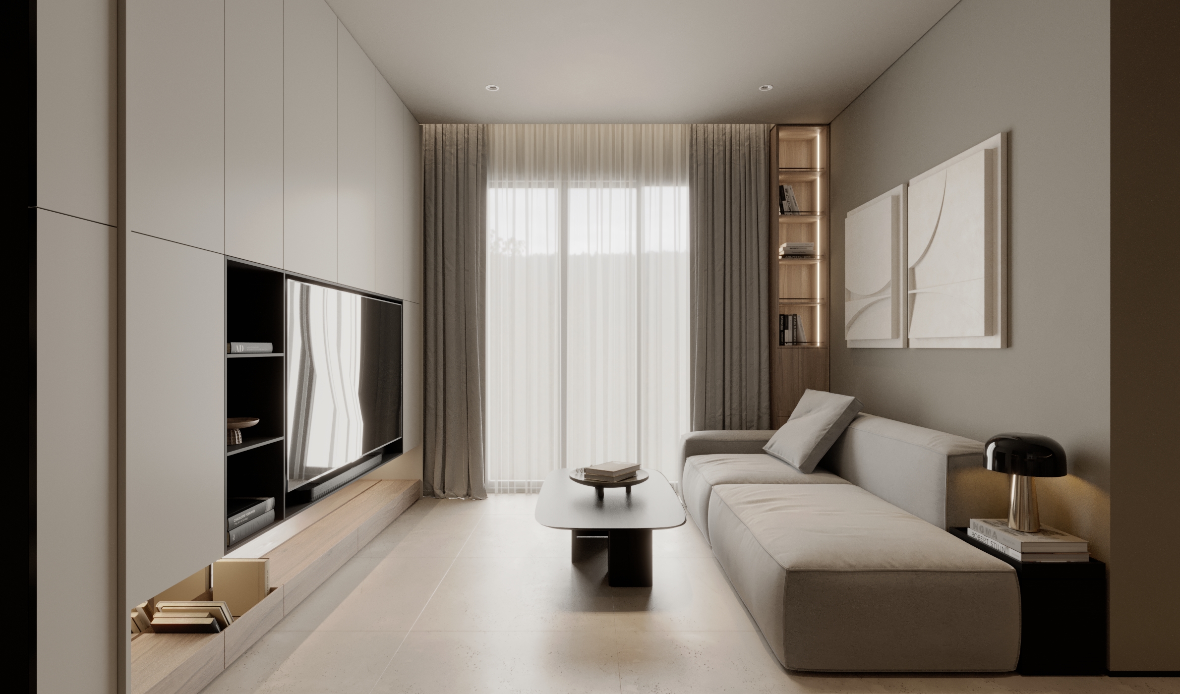 河畔平层丨CH Architects-5