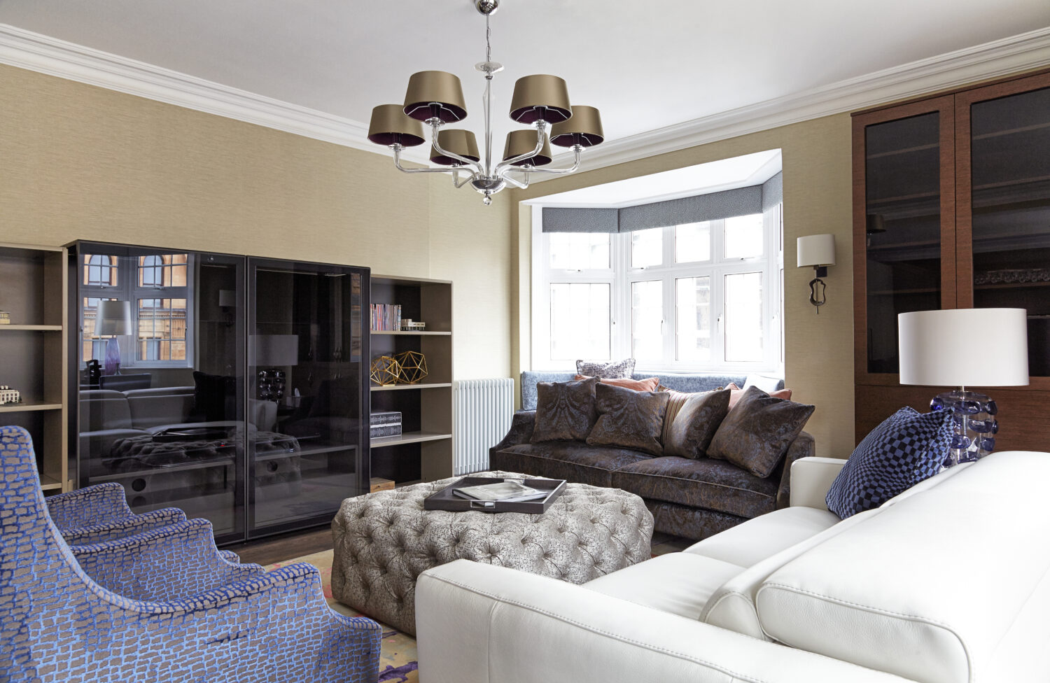 Knightsbridge Luxury Family Apartment | Kia Designs - Residential Interior Designer-20
