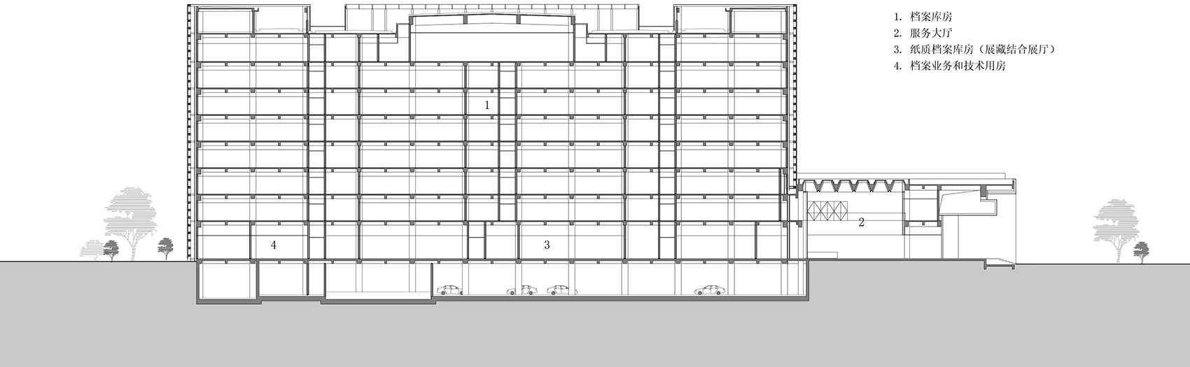 中国第二历史档案馆新馆丨中国南京丨同济大学建筑设计研究院（集团）有限公司-86