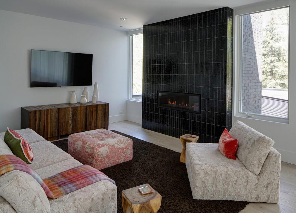 美国蒙多建筑商现代双层独栋别墅设计-15