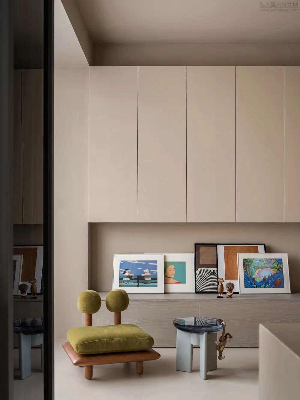 260㎡大平层，颠覆奢华，暖调极简 | 赫设计-68