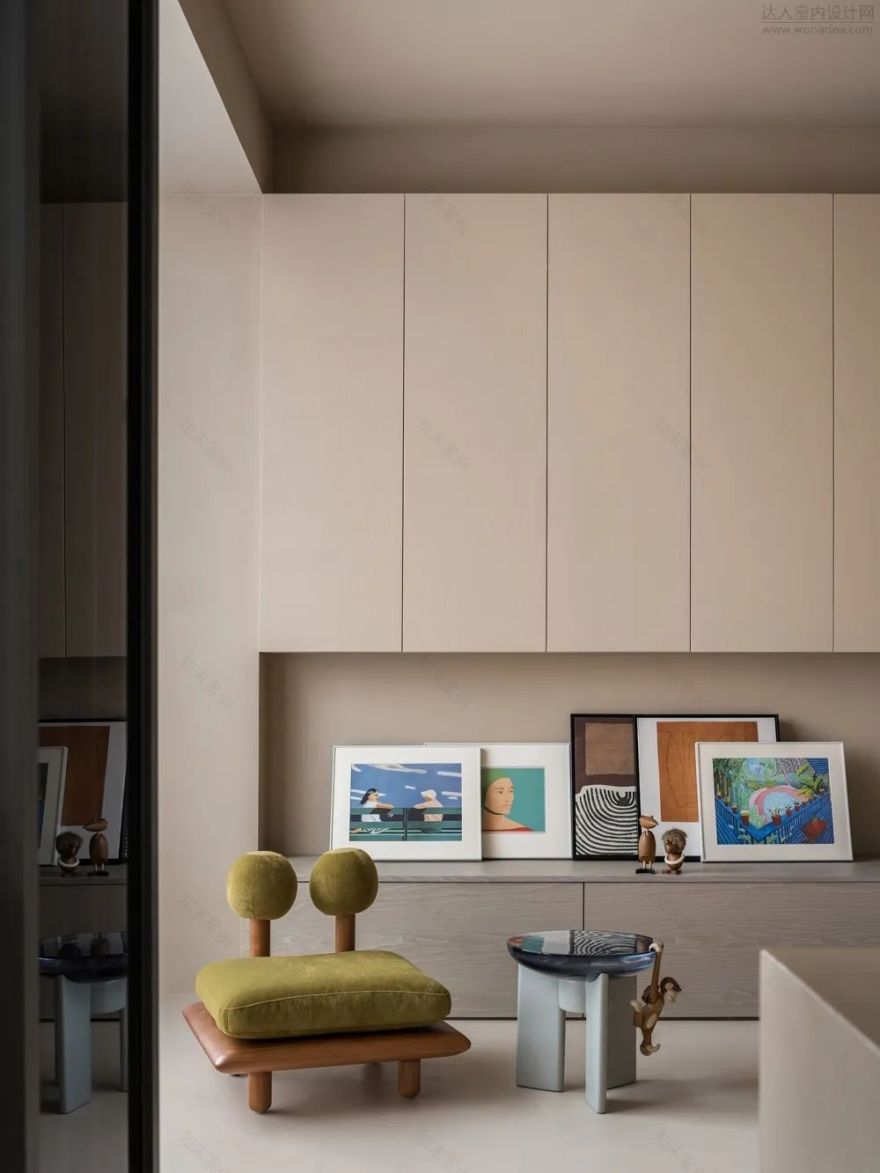 260㎡大平层,颠覆奢华,暖调极简 | 赫设计-68