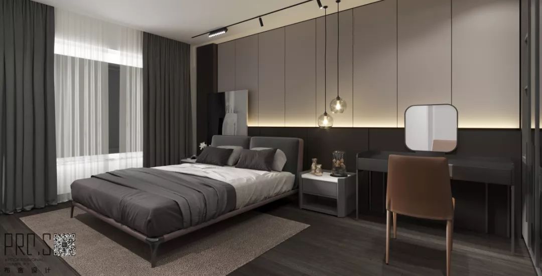 莫兰迪风格广州住宅设计，黄梓铖打造极简舒适空间-47