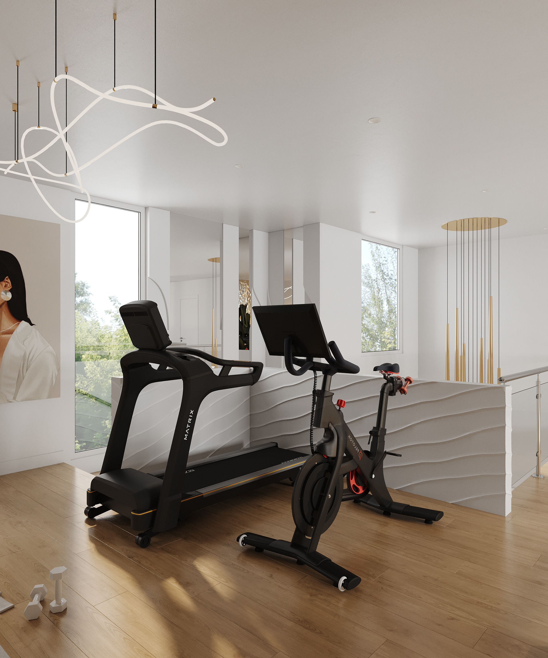 迈阿密两层住宅设计丨美国迈阿密丨Olya Markova-20