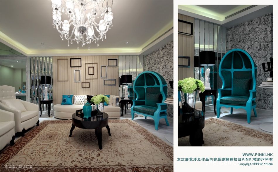 刘卫军作品——主题式空间陈设展现蓝色时尚魅力-0