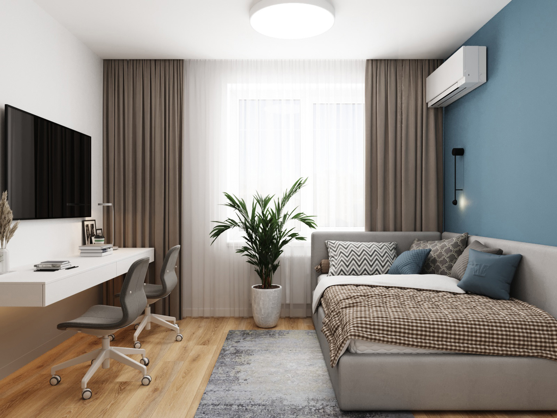 探索空间无限潜能的 93㎡公寓设计-15