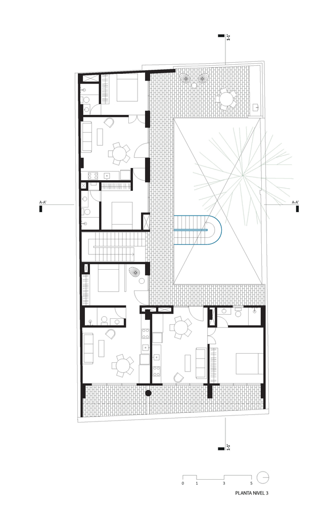 墨西哥城市中心历史建筑改造公寓丨墨西哥墨西哥城丨PRODUCTORA-34