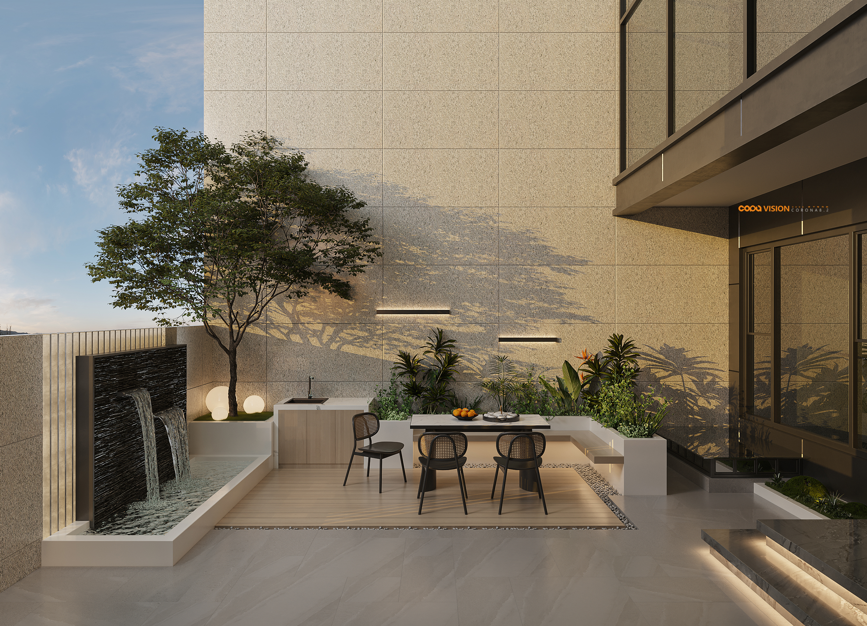 靠背视觉 2022 年中下旬家装效果图表现作品-102