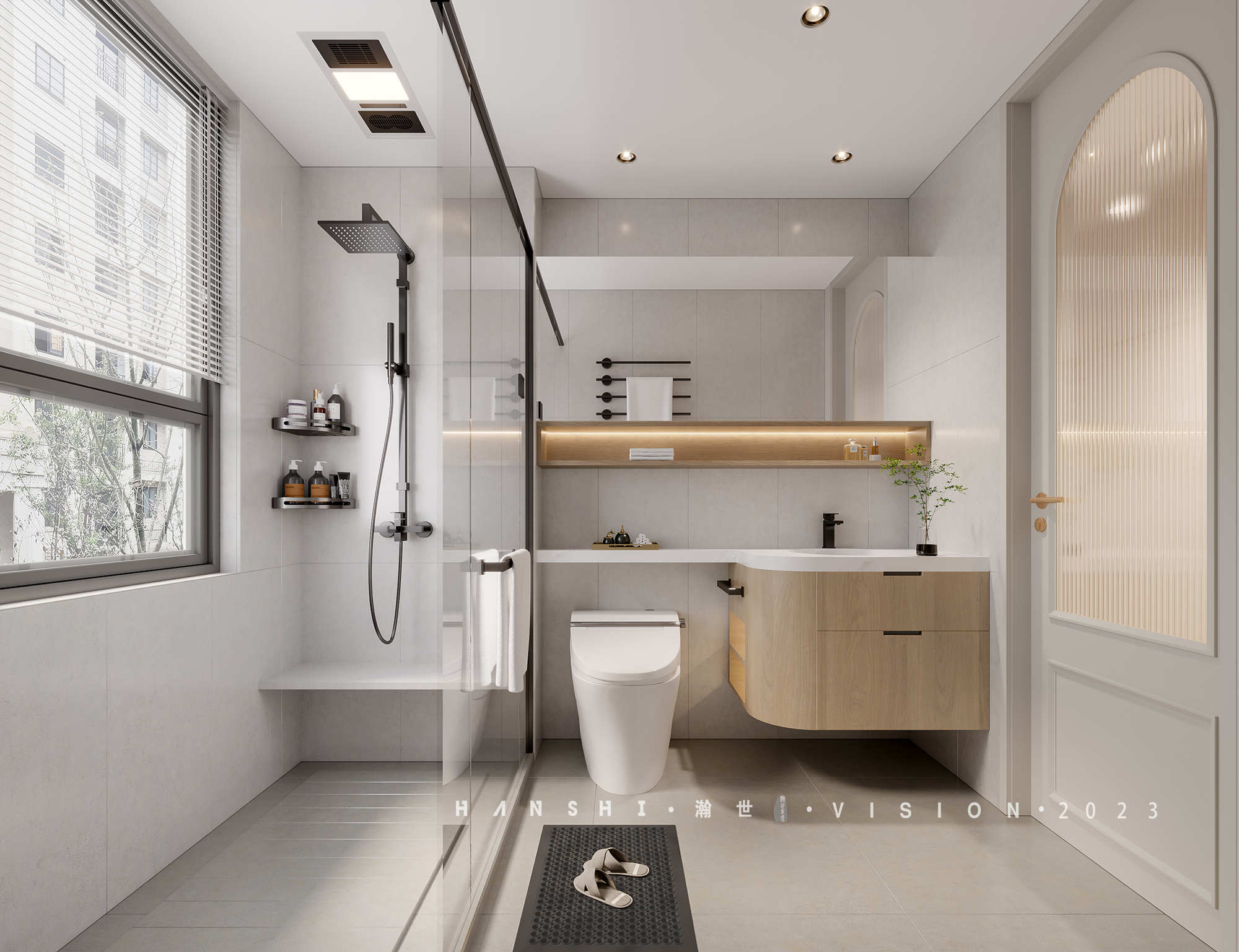 现代家装别墅一瀚世表现-13