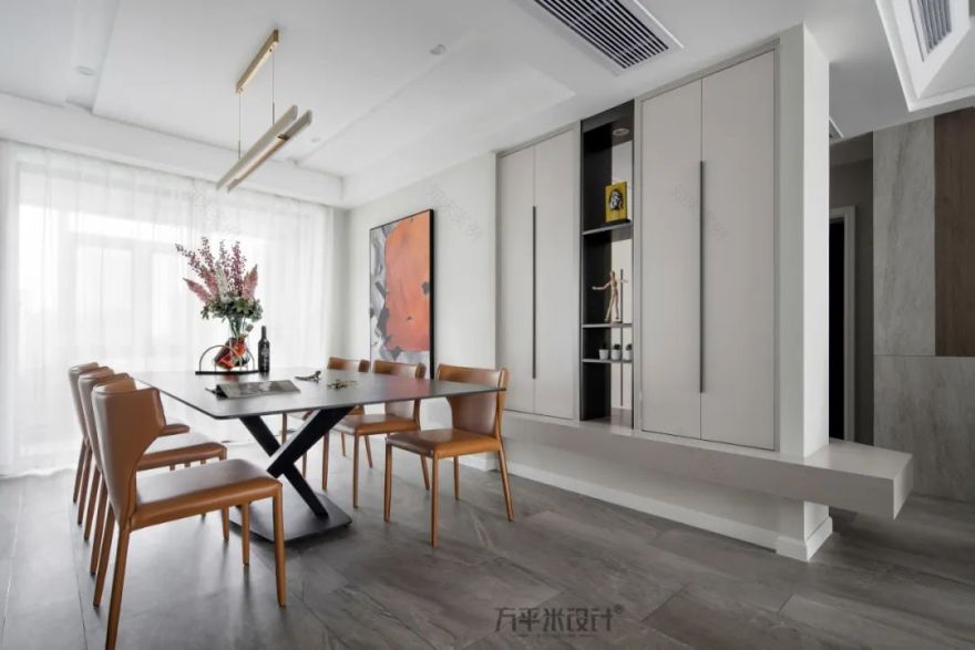 《月亮与六便士》方平米设计·实景新作,打造实用舒适的空间-46