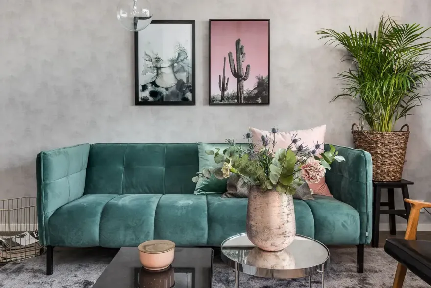 蓝粉之韵 | 经典公寓的温馨变身-4