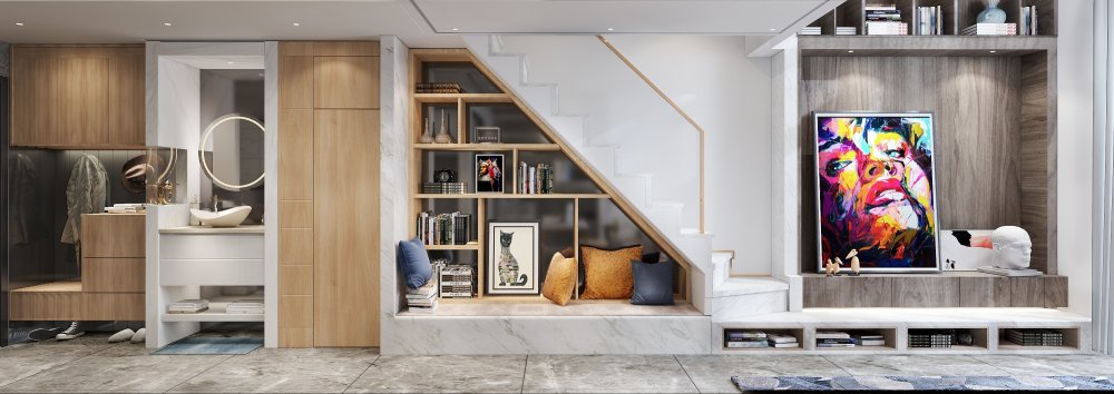 国外别墅设计实例 | 实景图++ 平面图展示现代风格-12