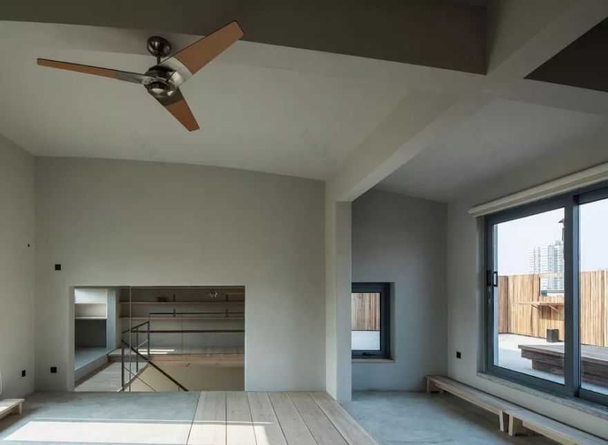 西安 198㎡自然原木居所,打造虚空之家-32