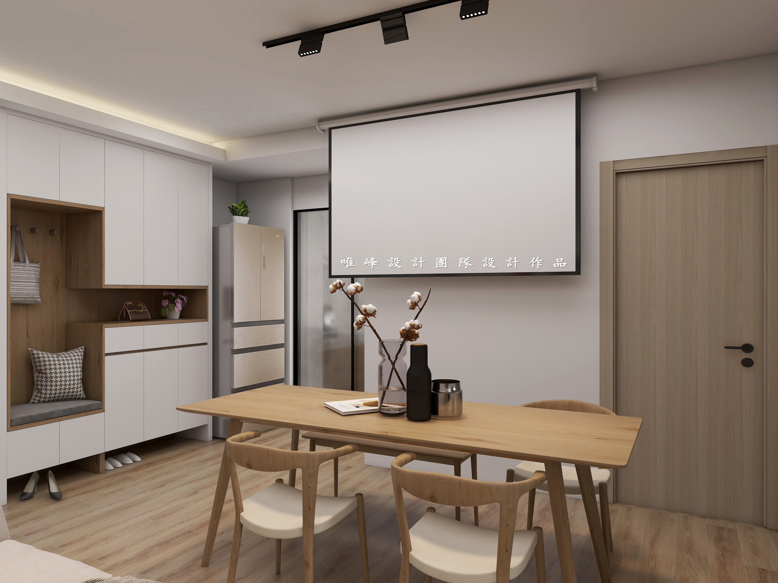 深圳口山设计：120㎡麒麟花园简约至上，凸显现代美感-1