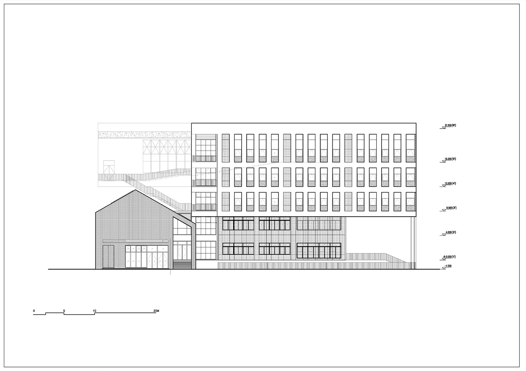 上海南桥书院综合楼丨中国上海丨南沙原创建筑设计工作室-158
