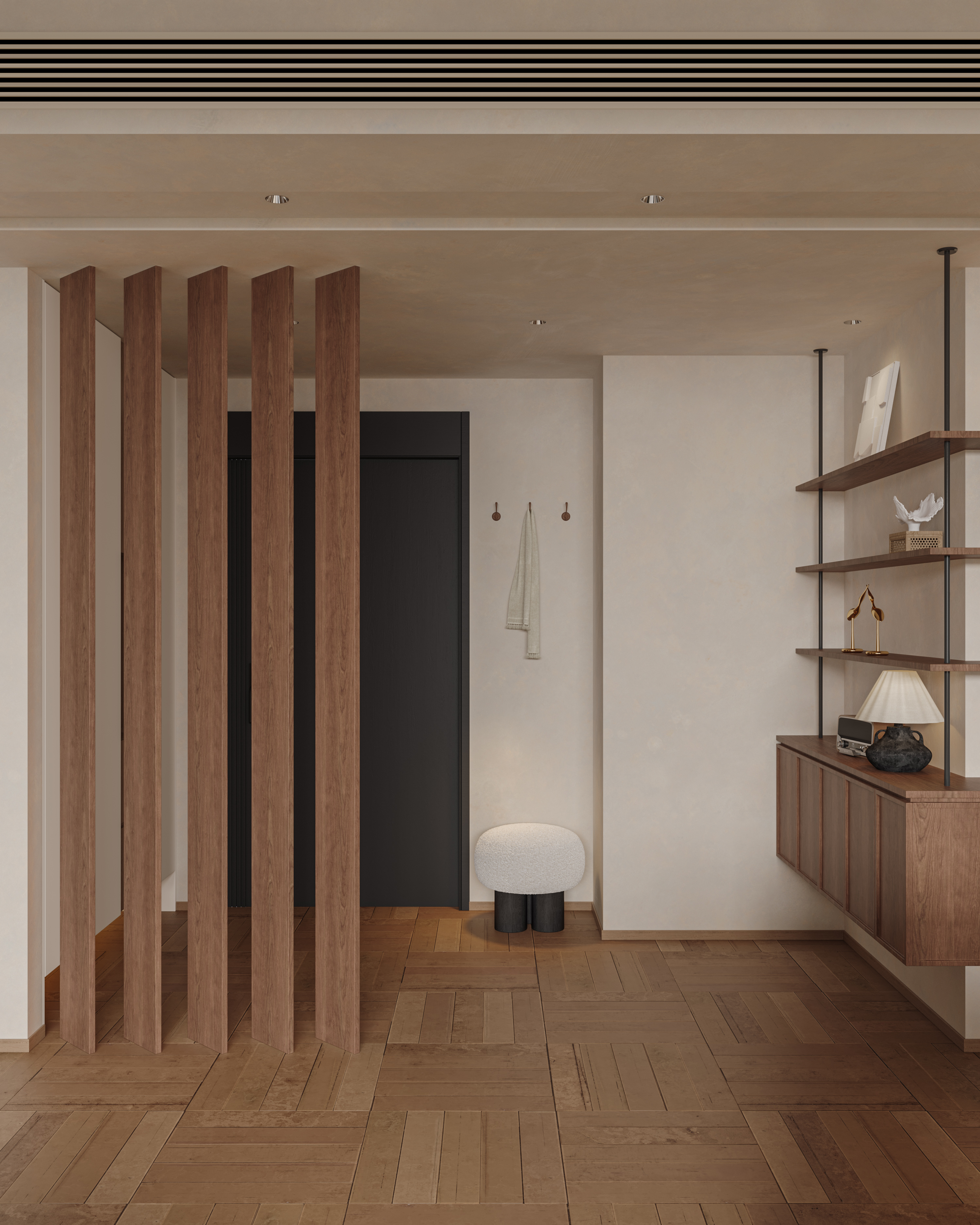 绘感视觉设计——中古风大平层设计案例-6