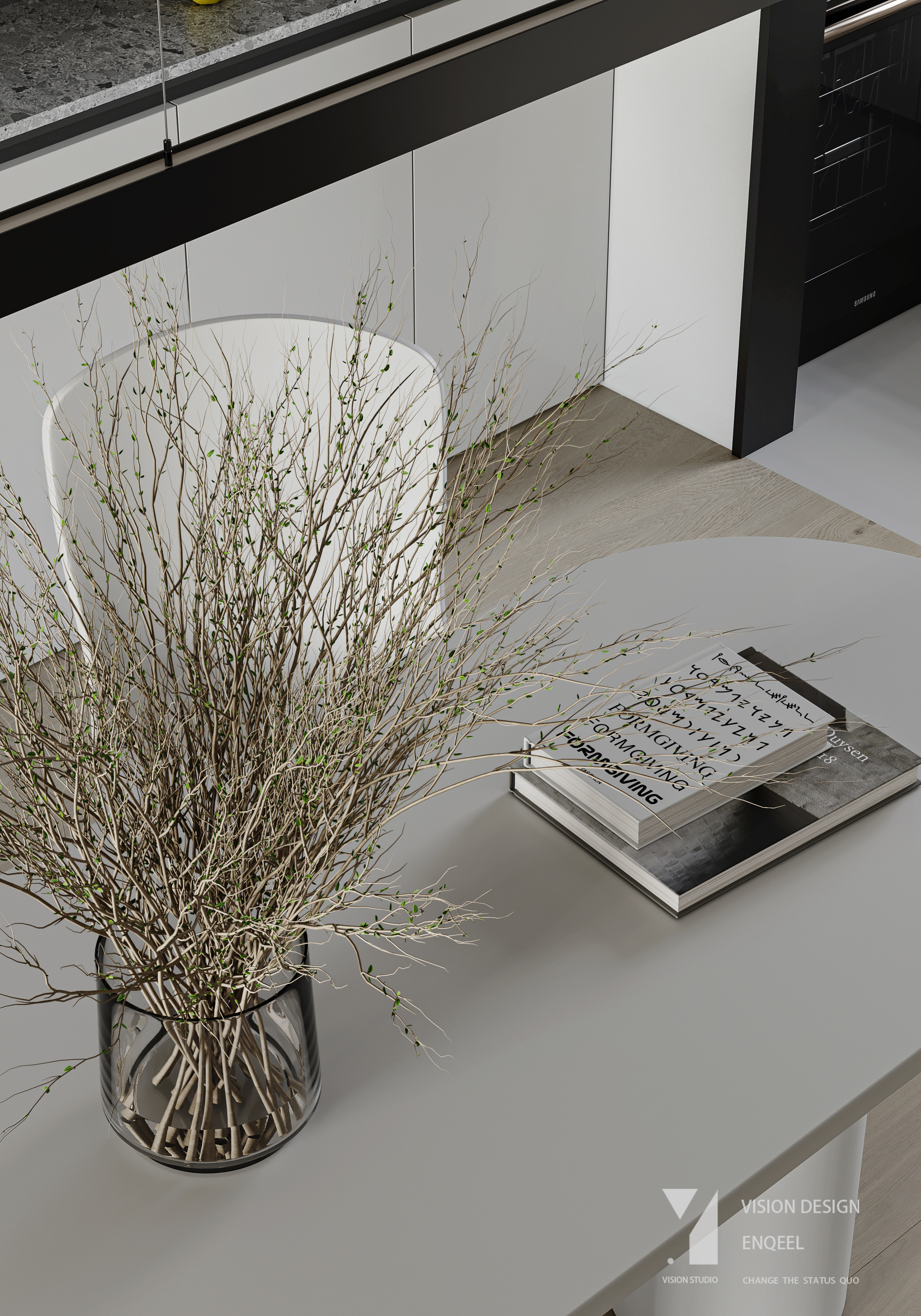 最新渲染白亮风丨ENQEEL-8