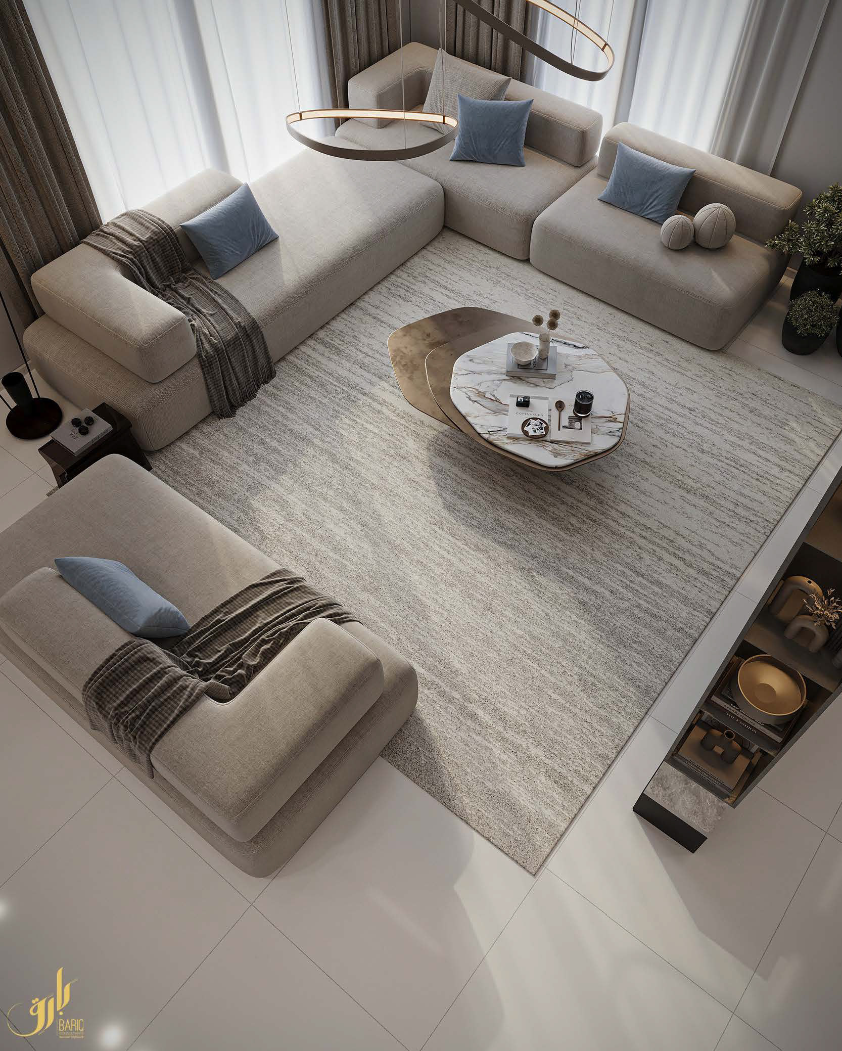 RA 住宅  室内套餐丨沙特阿拉伯丨Bariq Consultants-24