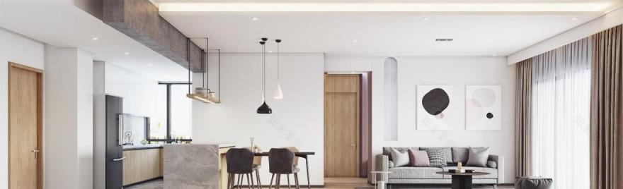 古希腊拱形窗映照的现代自然家-45