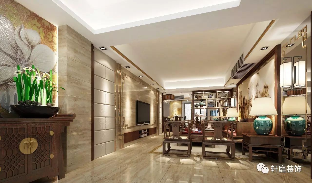 轩庭装饰经典案例盘点,揭秘室内设计亮点-75