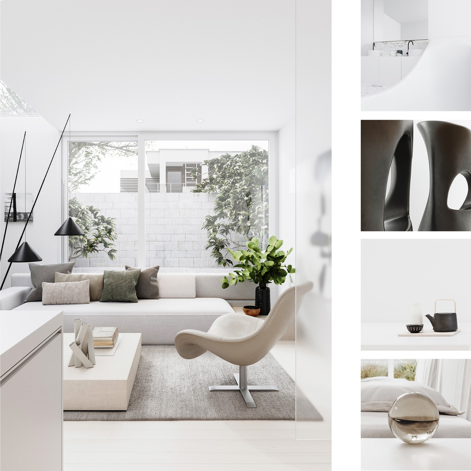 静·纯白极简住宅  LAB House-6