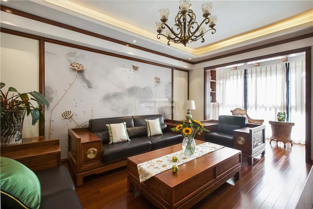 昆明华夏御棠中式风家居设计,悠然自得的生活空间-14