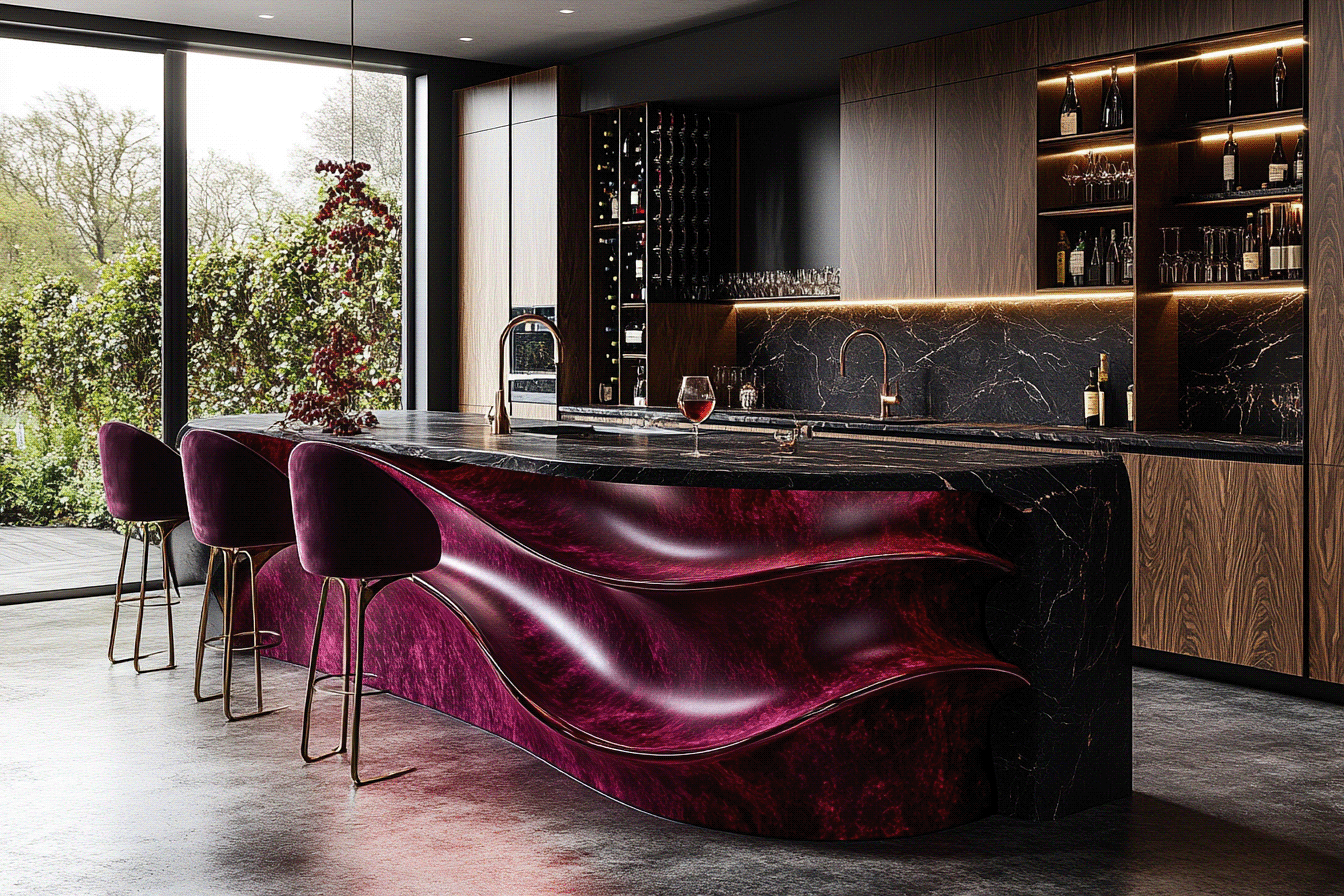 Extraordinary Bespoke Kitchen Islands by AICI-91